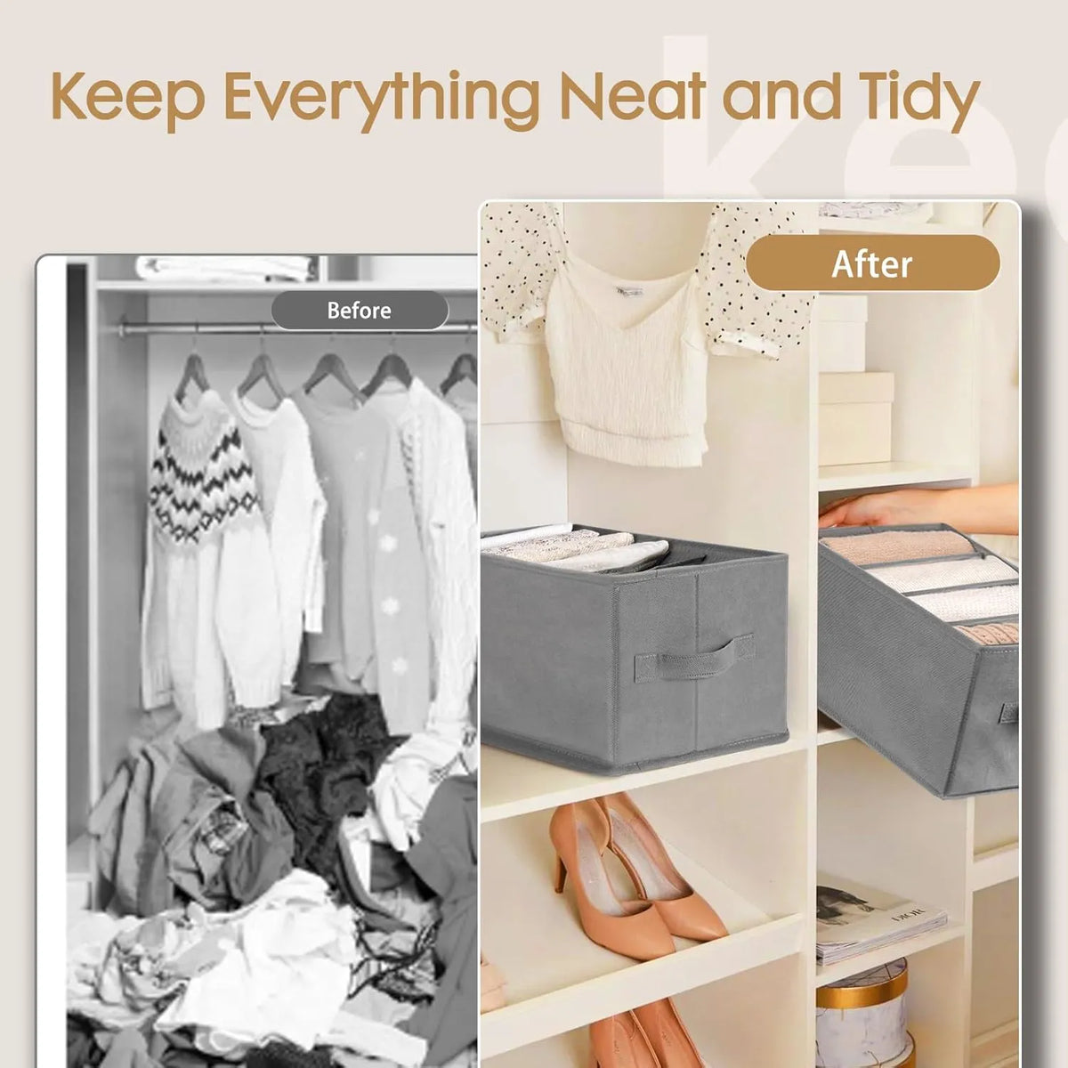6-Pack Clothes Organizer | منظم ملابس 6 قطع
