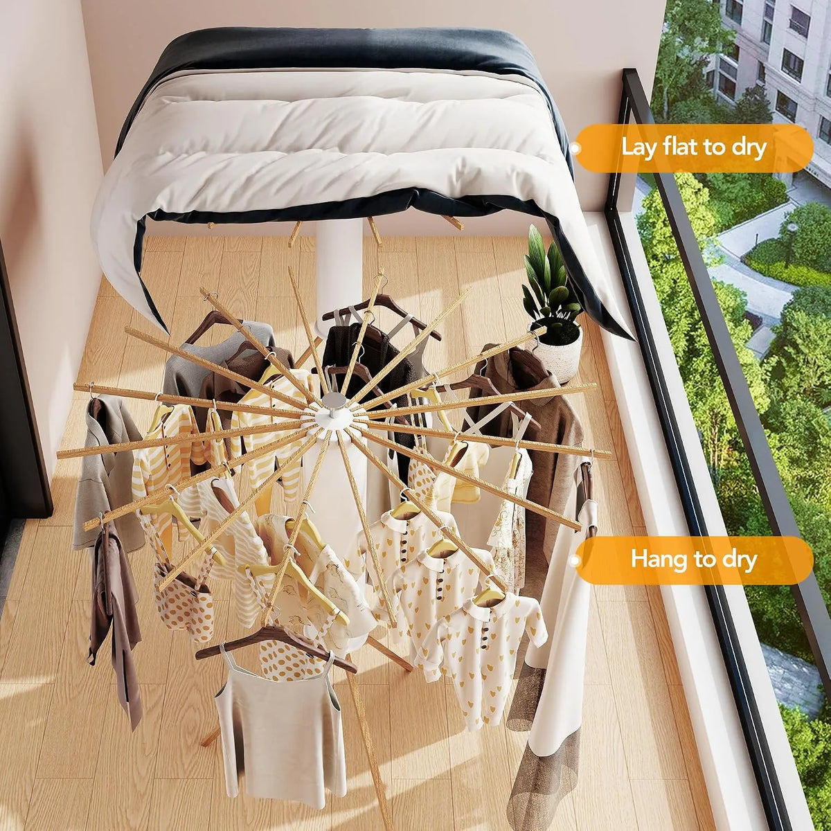 Foldable Drying Rack | منشر غسيل قابل للطي